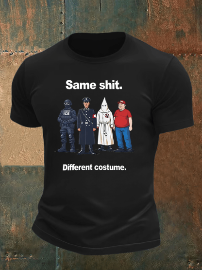 Men's  Different costume  Print  T-Shirt