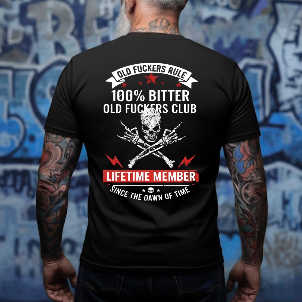 Custom Year Old Fuckers Club Lifetime Member T-shirt ,Sweatshirt