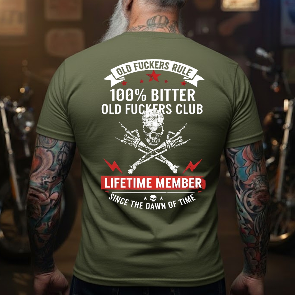 Custom Year Old Fuckers Club Lifetime Member T-shirt ,Sweatshirt