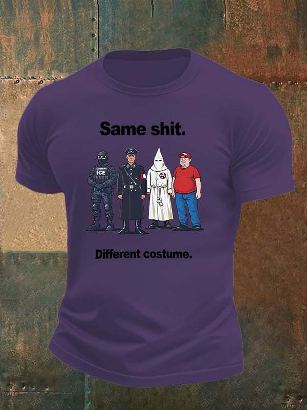 Men's  Different costume  Print  T-Shirt