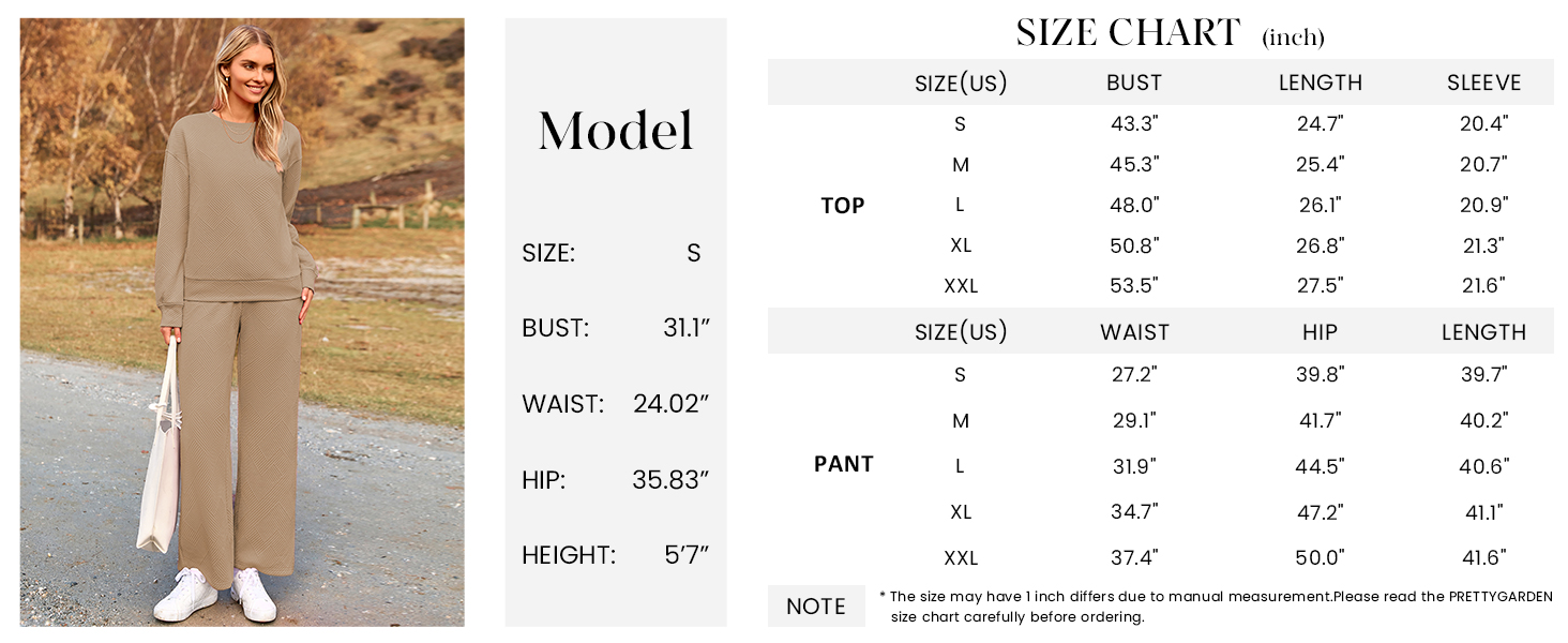 PRETTYGARDEN Women’s Lounge Sets 