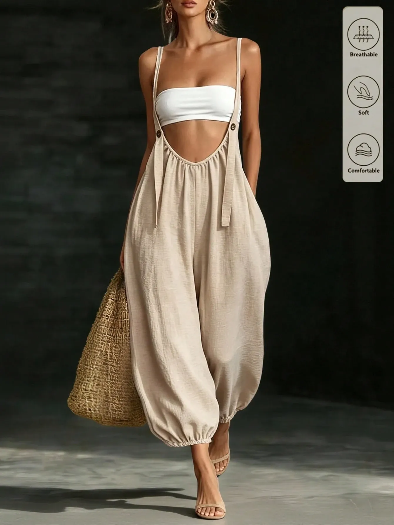 Holidaya New Summer Women's Jumpsuit,