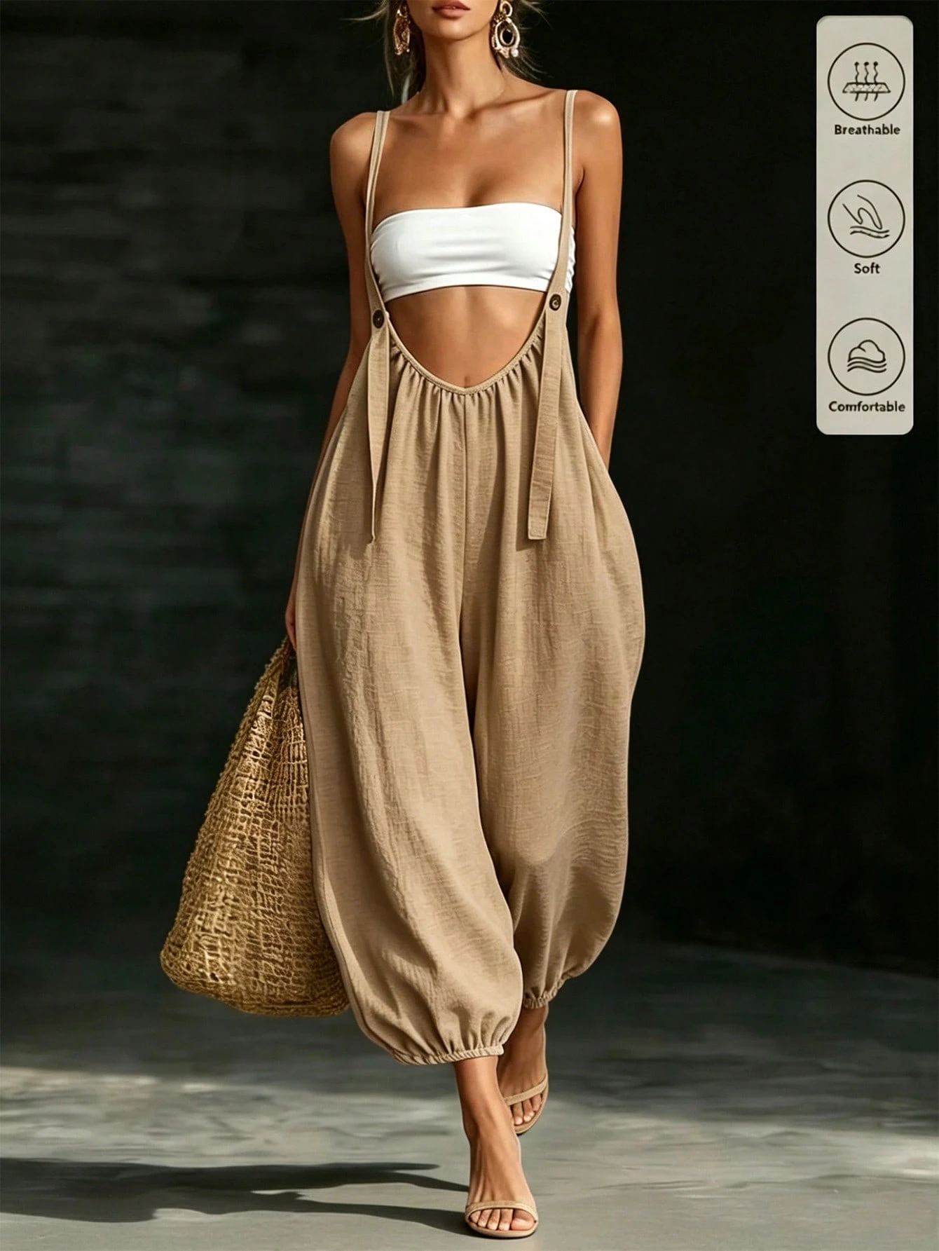 Holidaya New Summer Women's Jumpsuit,