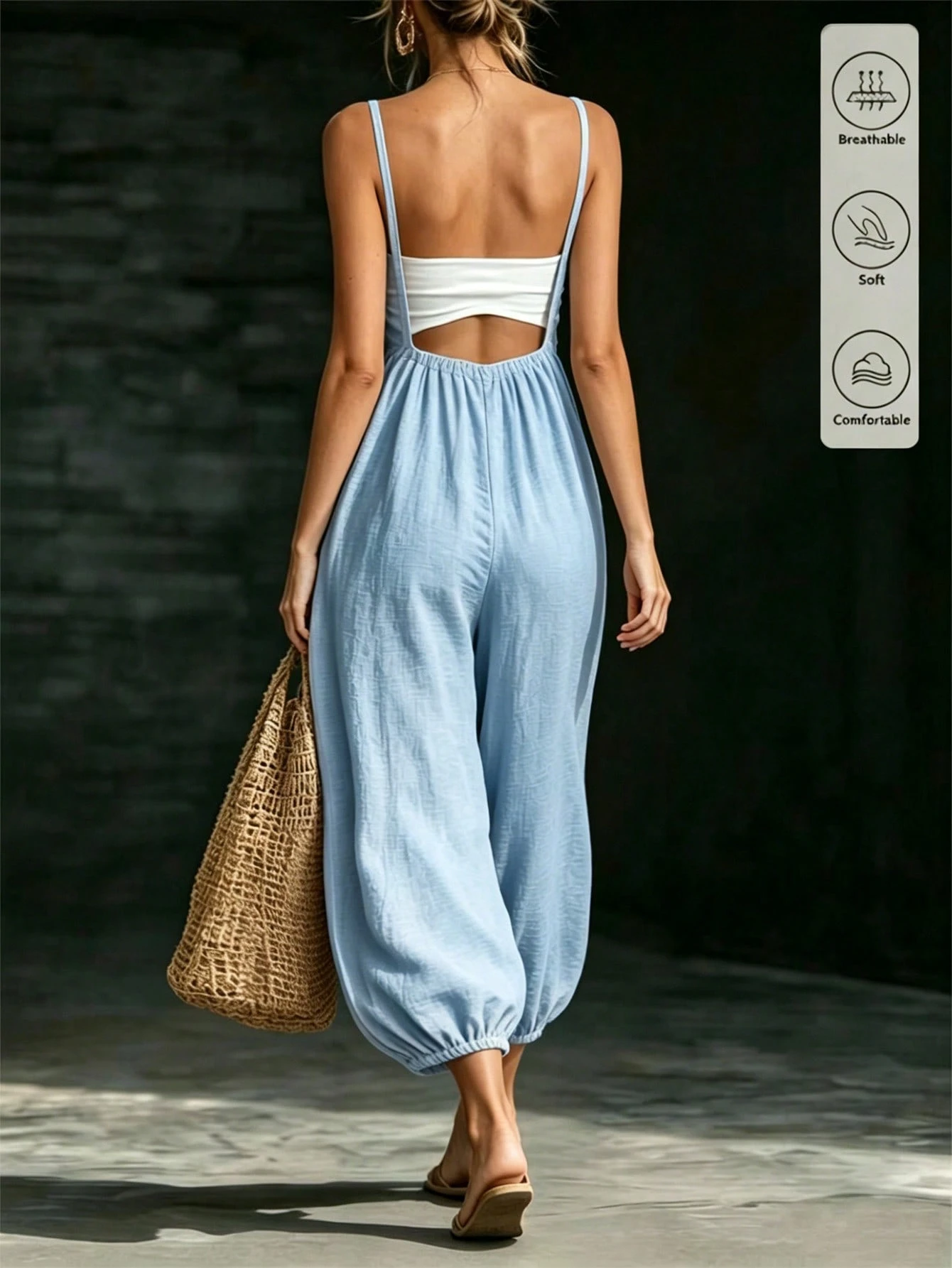 Holidaya New Summer Women's Jumpsuit,