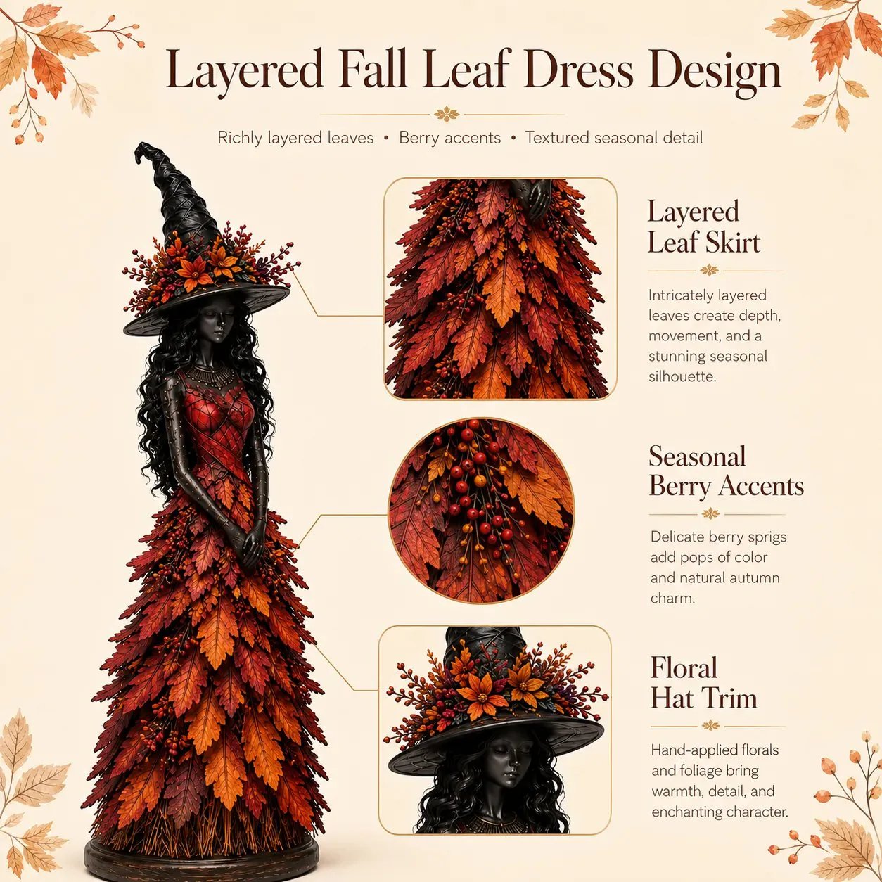 🔥 LAST DAY: 50% OFF – 🧙 Enchanted Autumn Witch Figurine (📦 Free shipping on orders of 2 or more)
