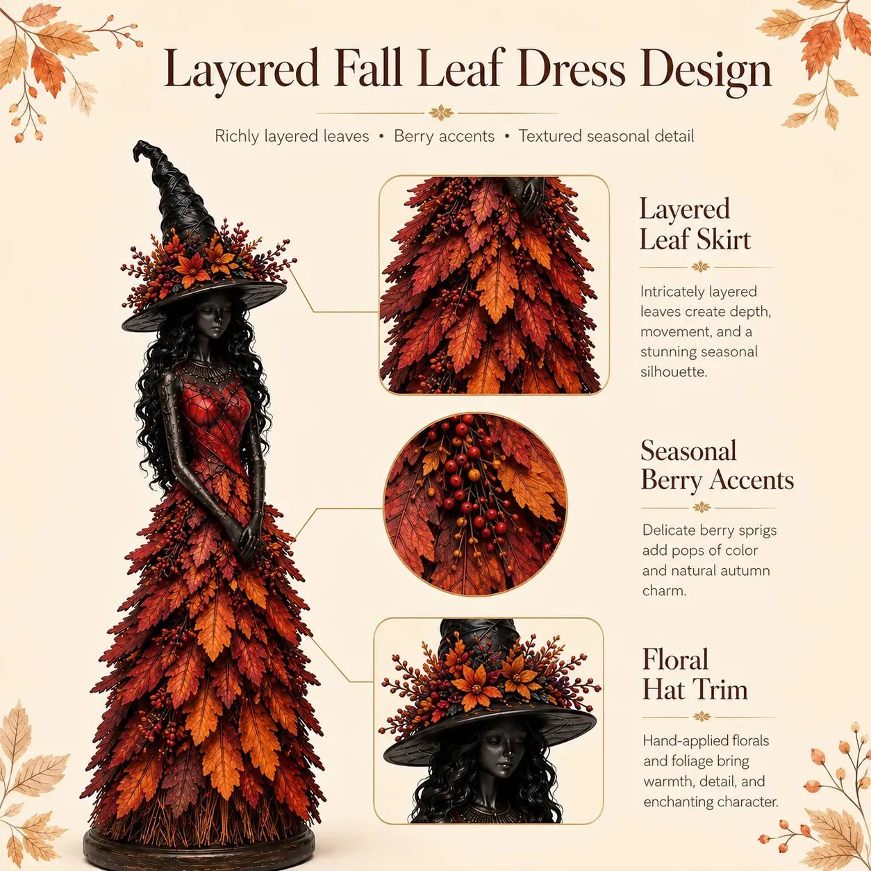 🔥 LAST DAY: 50% OFF – 🧙 Enchanted Autumn Witch Figurine (📦 Free shipping on orders of 2 or more)