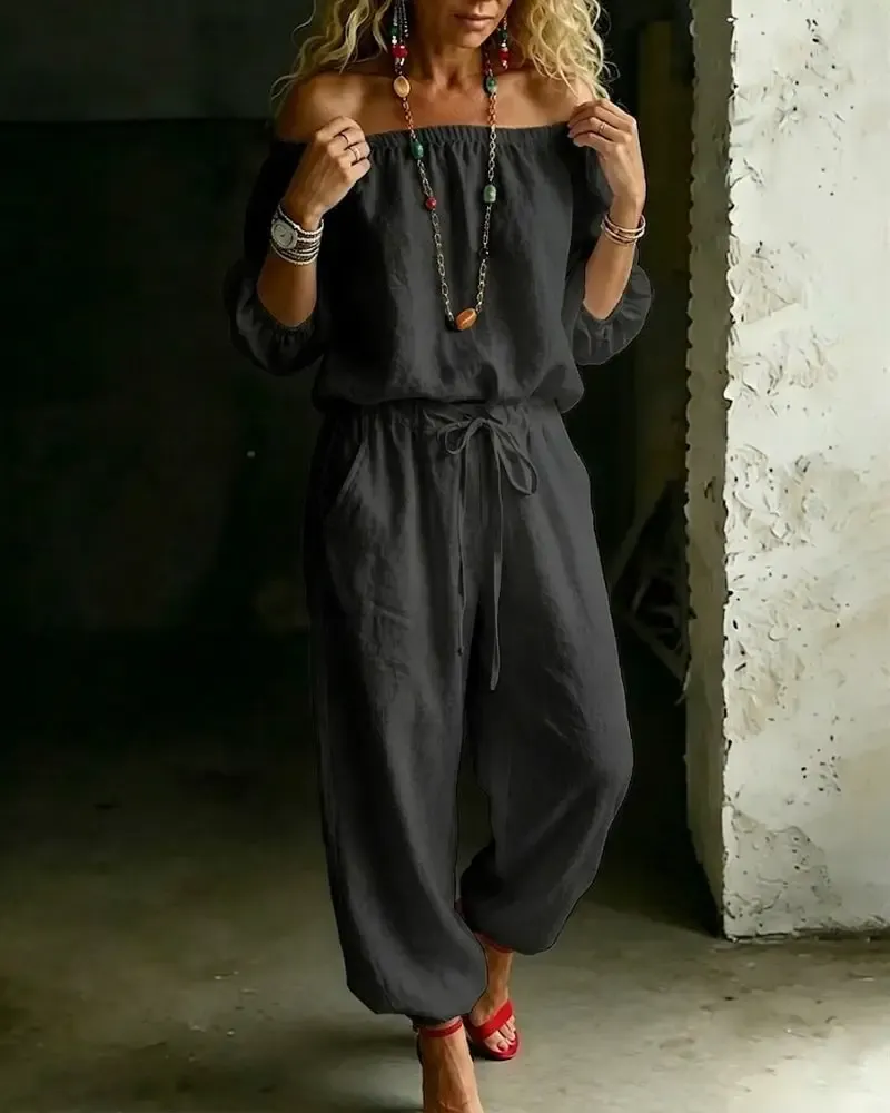 The Jumpsuit That Gives You a Waist in Seconds