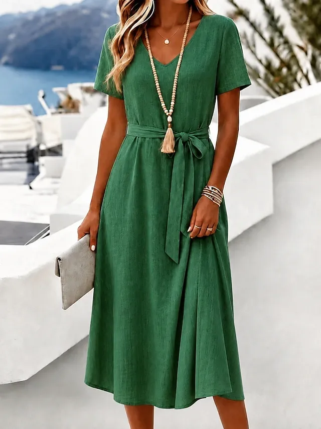 Women's Midi Dress Casual Dress Summer Dress