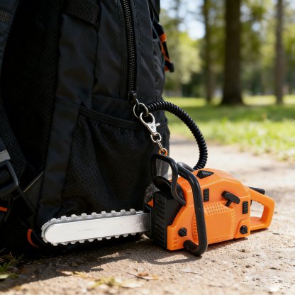 🔥Buy 3 Save 20% & Free Shipping🔥Battery Operated Chainsaw Keyring