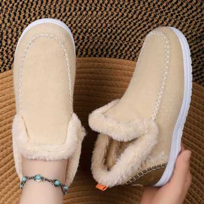Orthopedic Fleece Slip-On Boots