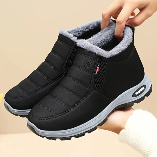 Super warm winter boots: Thick anti-slip sole, Arctic insulation, for outdoor hiking