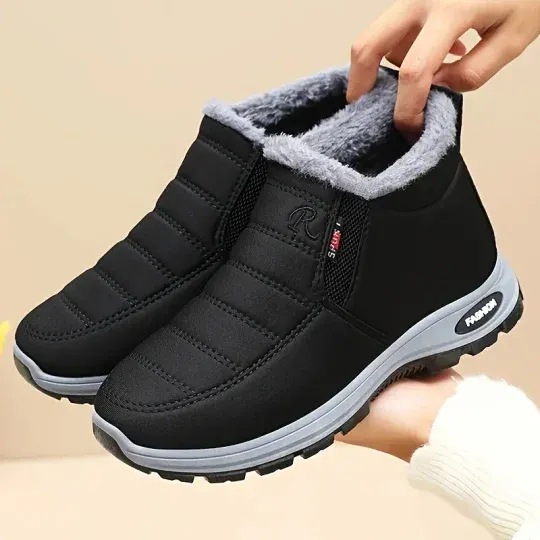 Super warm winter boots: Thick anti-slip sole, Arctic insulation, for outdoor hiking
