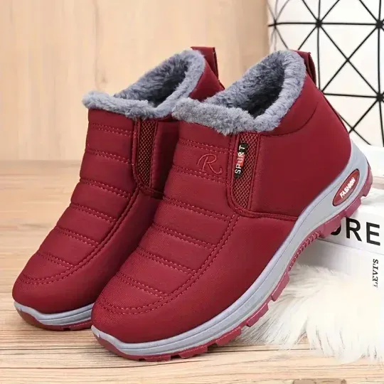  Super warm winter boots: Thick anti-slip sole, Arctic insulation, for outdoor hiking