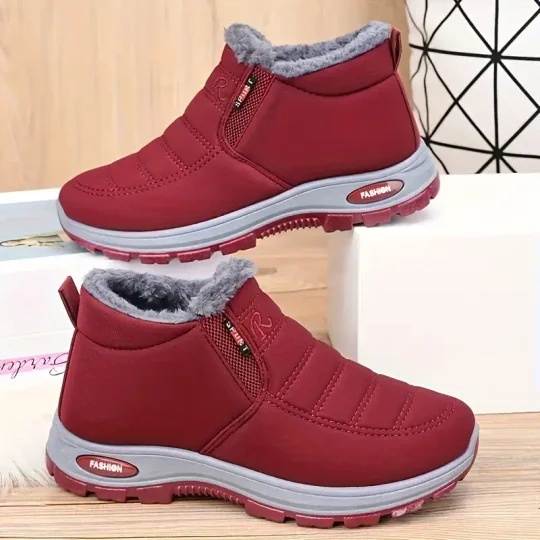  Super warm winter boots: Thick anti-slip sole, Arctic insulation, for outdoor hiking