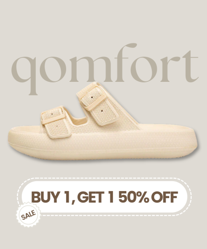 Pillow Sandals by Qomfort.