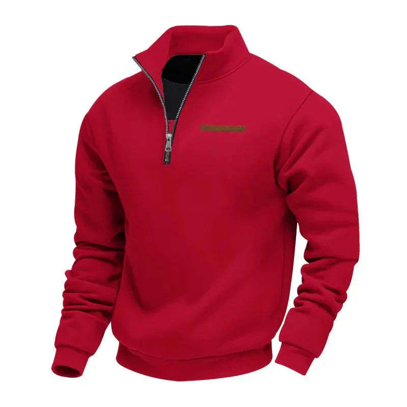 The latest 2026 model high-quality fleece half-zip pullover