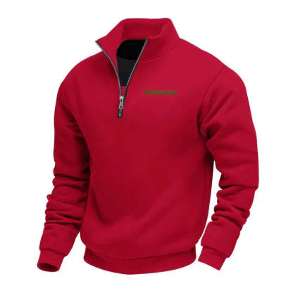 The latest 2026 model high-quality fleece half-zip pullover