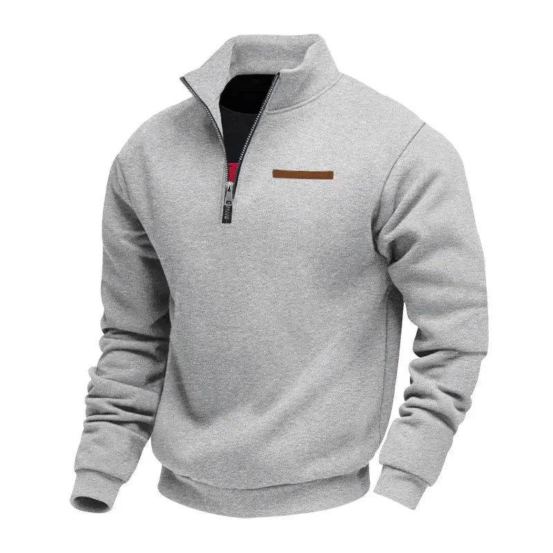 The latest 2026 model high-quality fleece half-zip pullover