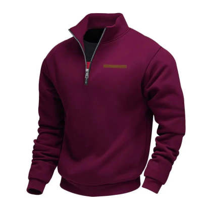 The latest 2026 model high-quality fleece half-zip pullover
