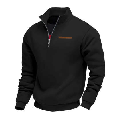 The latest 2026 model high-quality fleece half-zip pullover