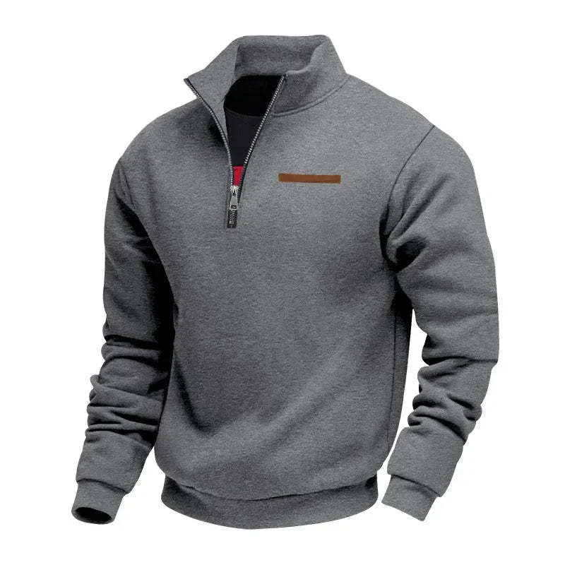 The latest 2026 model high-quality fleece half-zip pullover