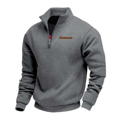 The latest 2026 model high-quality fleece half-zip pullover
