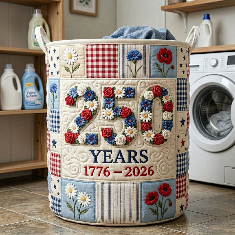 Liberty Legacy Quilted Laundry Basket GFTOTP19062