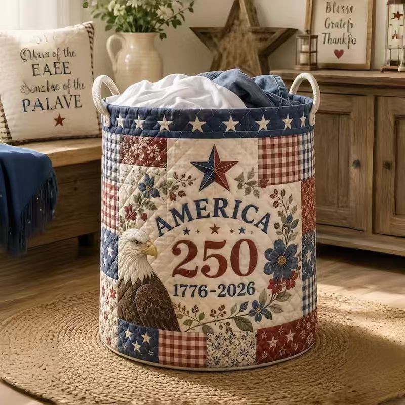 Liberty Legacy Quilted Laundry Basket