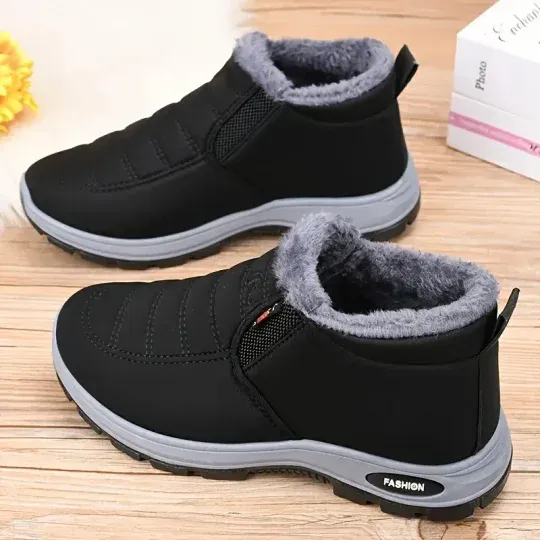  Super warm winter boots: Thick anti-slip sole, Arctic insulation, for outdoor hiking