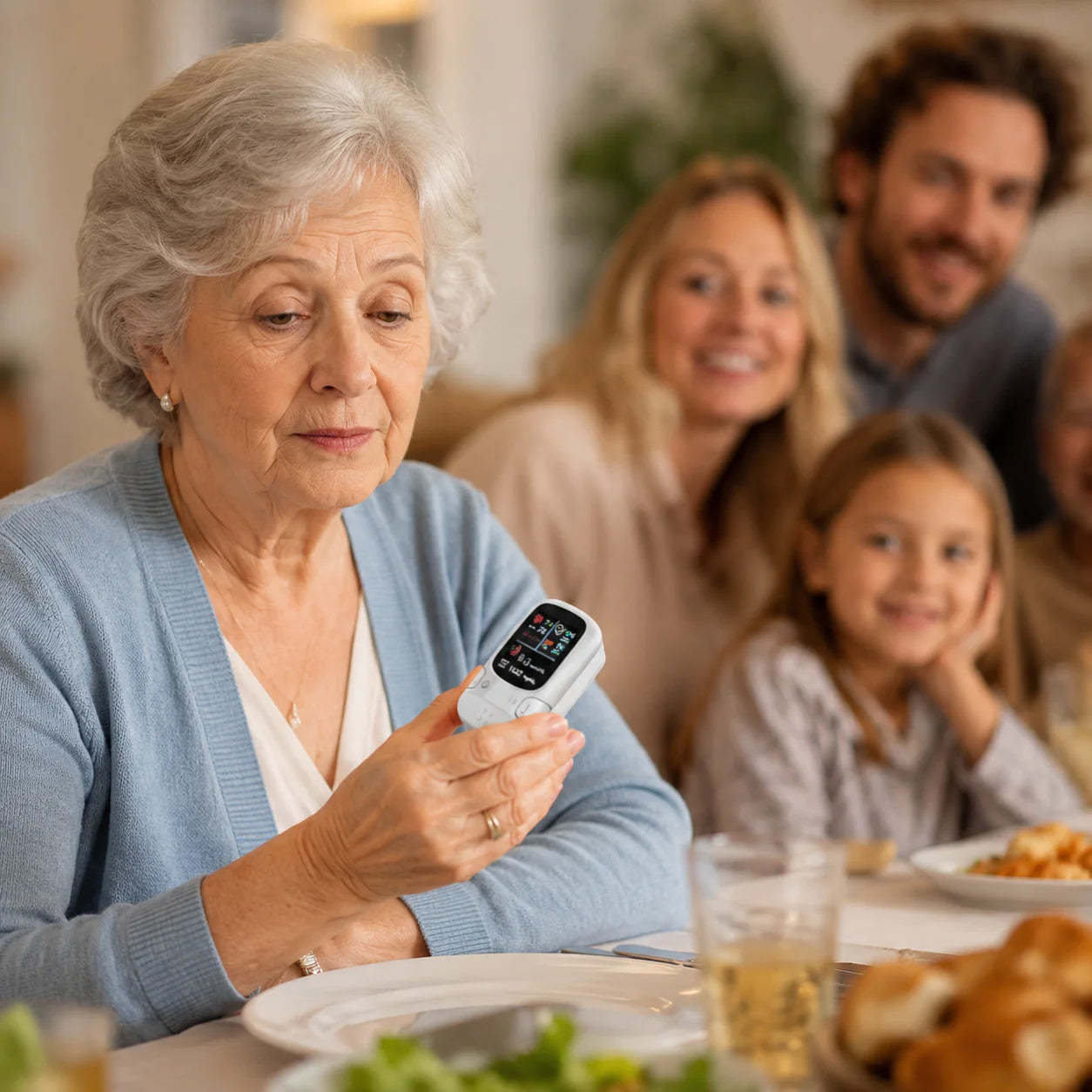 🔥Final 3 Hours: 70% OFF🏆 Limited-Time Offer – Don’t Miss This Deal [8 in 1]Smart Glucometer --(measurement of blood sugar + uric acid + heart rate +blood oxygen + body temperature + liver function + kidney function + prostateexamination)