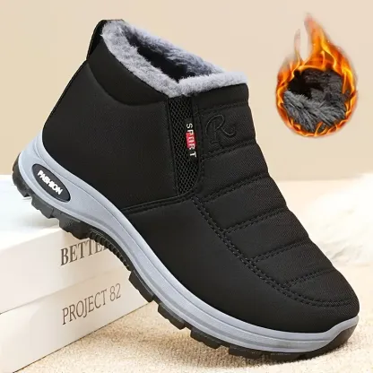  Super warm winter boots: Thick anti-slip sole, Arctic insulation, for outdoor hiking