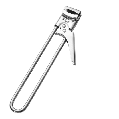 Stainless Steel Jar Opener for Weak Hands, Adjustable Lid Gripper & Can Opener - Multifunctional Kitchen Gadget for Elderly, Seniors and Children