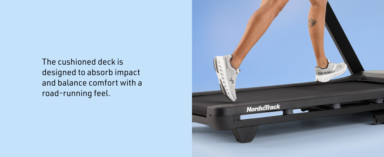 The SelectFlex cushioning deck is designed to absorb impact and balance comfort