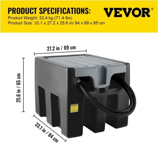 ⛽Diesel&Gasoline Fuel Tank