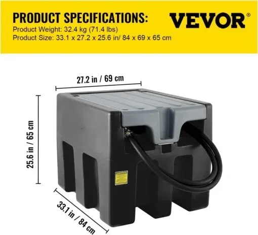 ⛽Diesel&Gasoline Fuel Tank