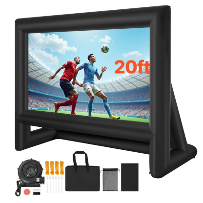 ⚡️Factory wholesale promotion 80% OFF⚡️ Inflatable Movie Screen, Inflatable Projector Screen with Portable Storage Bag