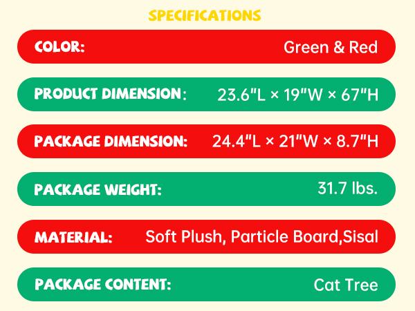 SHA CERLIN Christmas Tree Cat Tower with Ornament Balls & Cozy Condo, Holiday Themed Cat Activity Center for Indoor Kittens & Adult Cats#ChristmasGifts#TikTokShopBlackFriday