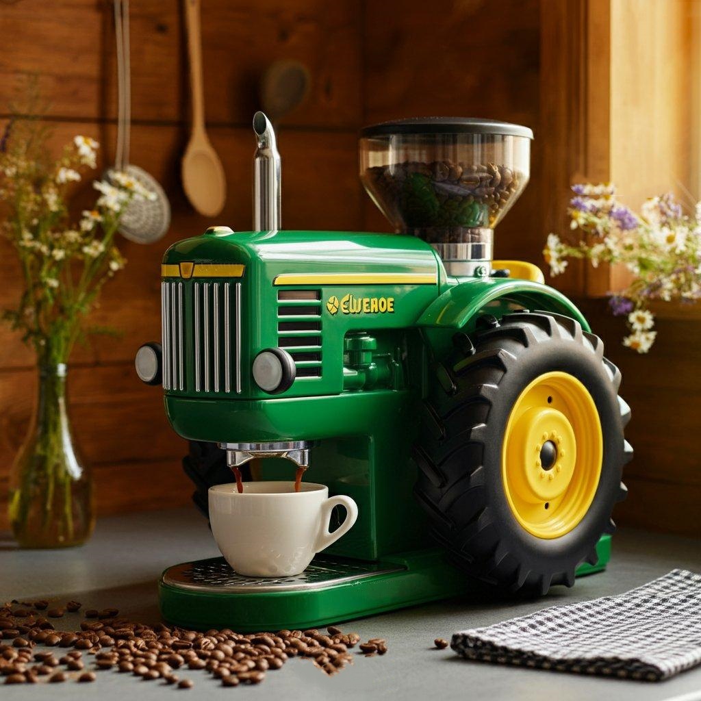 Spring Sale💝Tractor Coffee Makers: Fueling Your Day with a Touch of Agricultural Charm