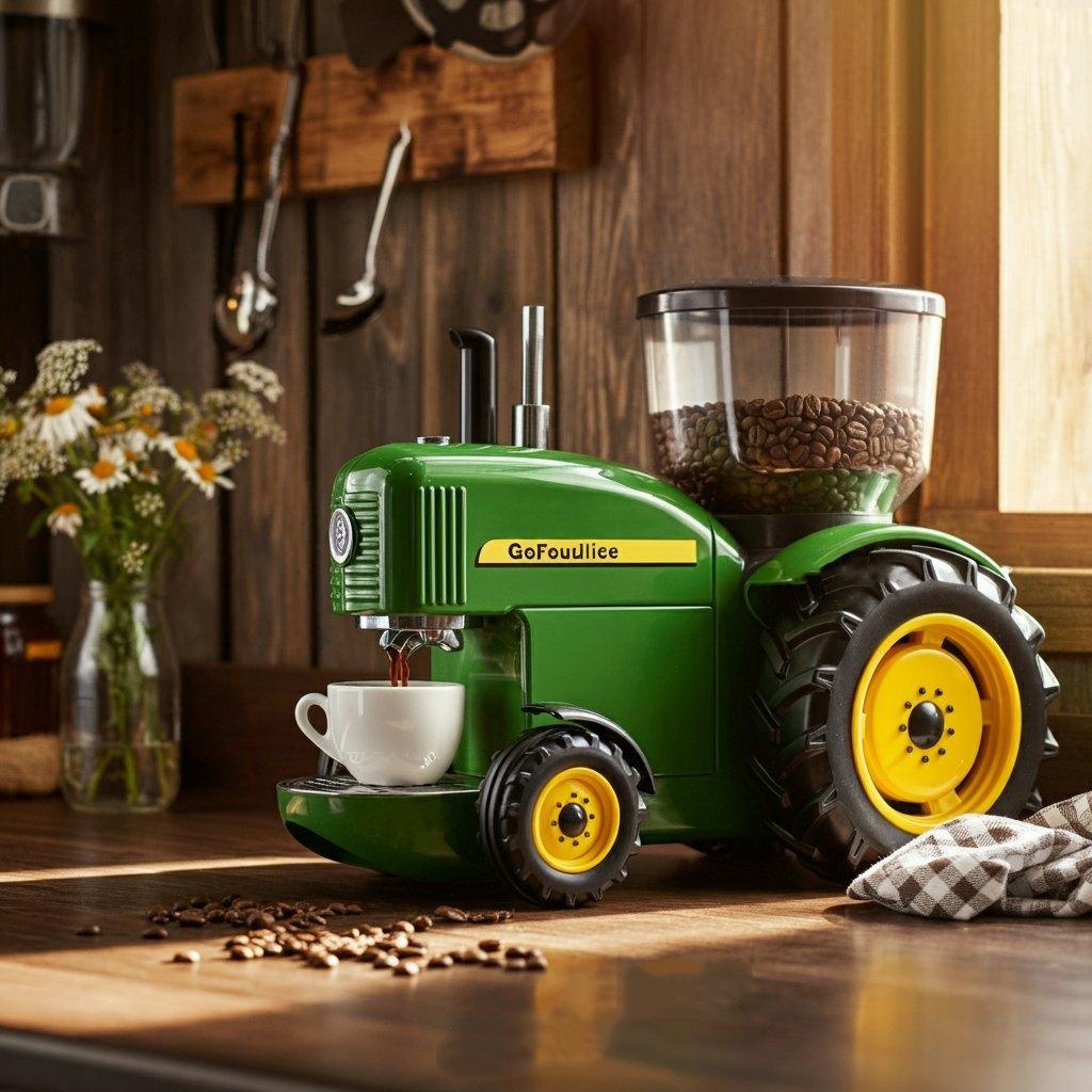 Spring Sale💝Tractor Coffee Makers: Fueling Your Day with a Touch of Agricultural Charm
