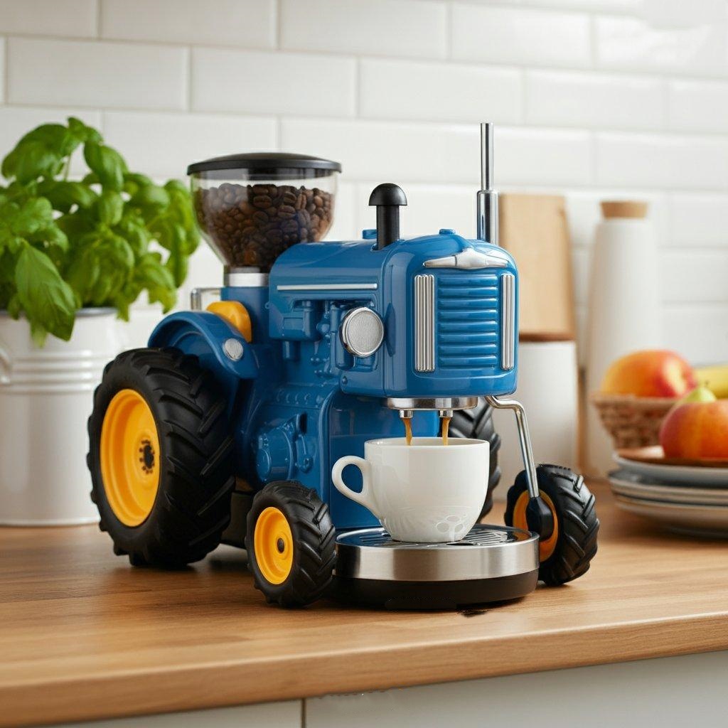 Spring Sale💝Tractor Coffee Makers: Fueling Your Day with a Touch of Agricultural Charm