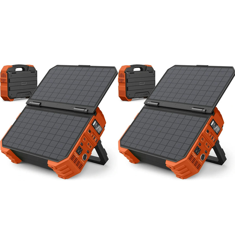 🔥Flash sale-Save Up To 80%🔥💥Buy 1 Get 1 Free💥Portable Power Station with Built-in Solar Panel