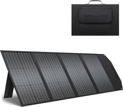 Spring Sale💥120W Portable Solar Panel for Power Station, USB/Type-C/DC Outputs, Foldable with Adjustable Kickstand, IP68 Waterproof, High Efficiency Solar Charging for Camping & Emergency Power Supply