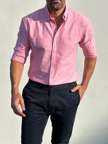 🔥2026 Spring Sale🔥Oxford Stretch Zip Shirt