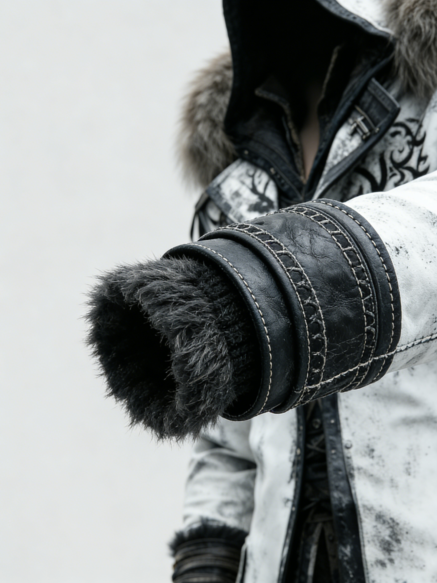 🎄 Christmas sales 80% OFF -🔥Winter Men's Fashionable Warm Fur Hooded Jacket