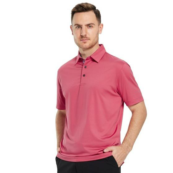 DD ⚡Mens Polo Shirts Short Casual Dry Fit Performance Designed Collared Golf Polo Shirts for Men Plus Size Men's Tops