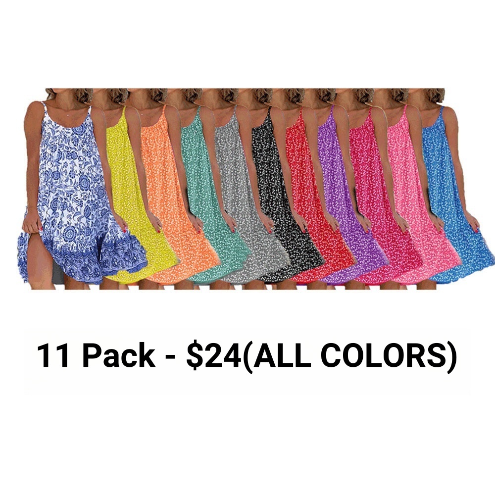 🔥Spring Fresh Sale 🎁Floral Printed Camisole Dress