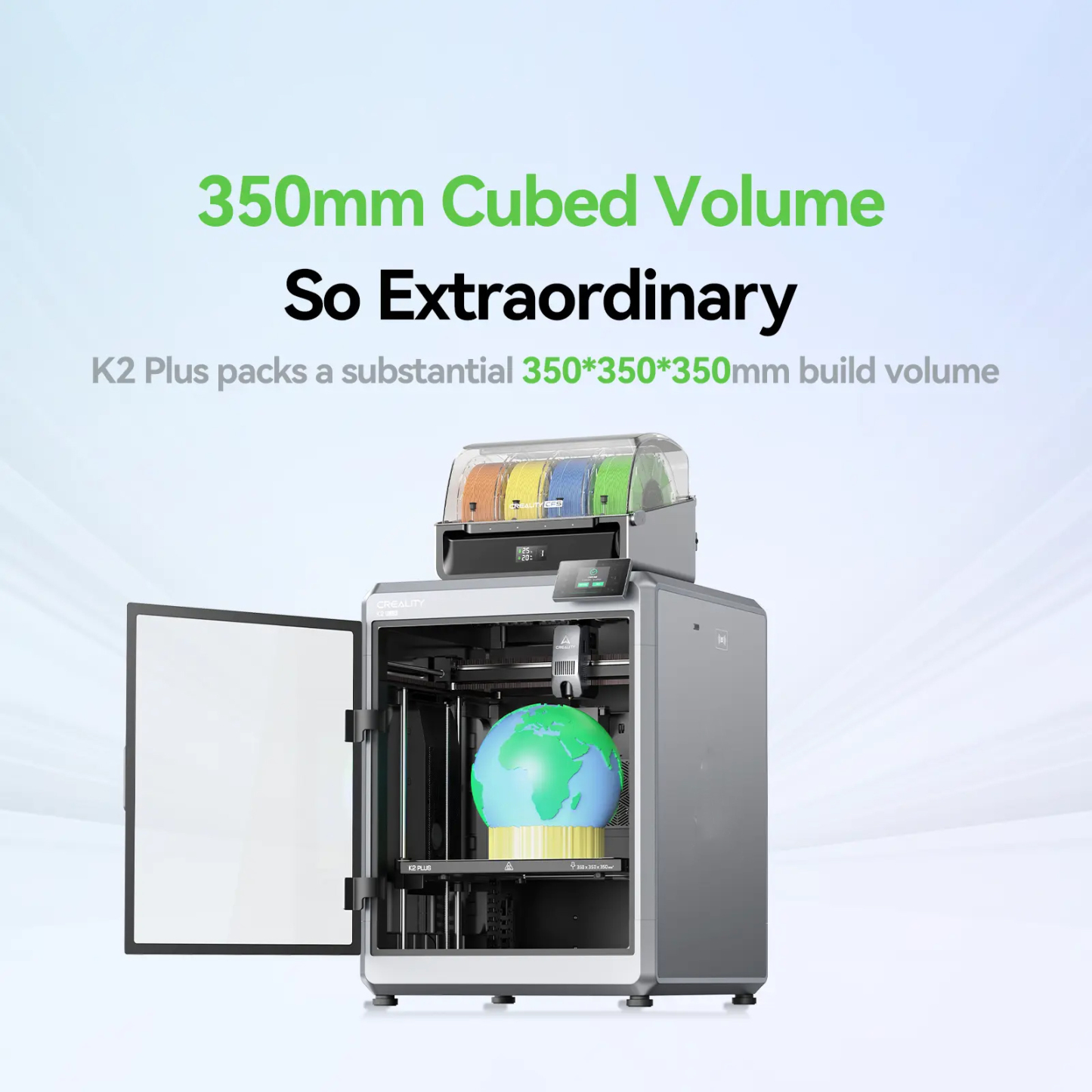 Creality K2 Plus Combo 3D Printer - Large Volume, Multi-Color