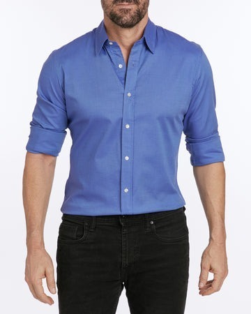 🔥2026 Spring Sale🔥Oxford Stretch Zip Shirt