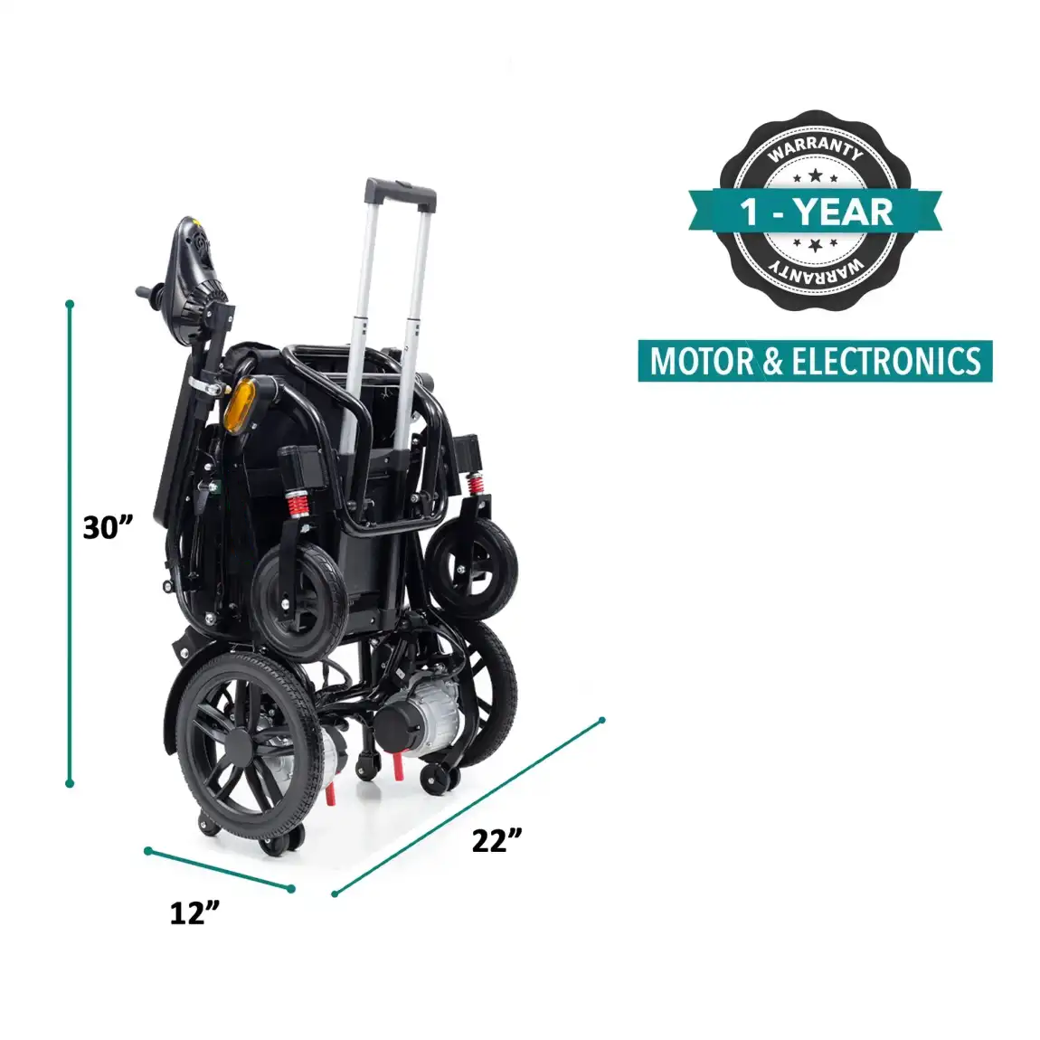🦽 Just 29 Lbs! Foldable Carbon Fiber Wheelchair for Travel & Everyday Freedom