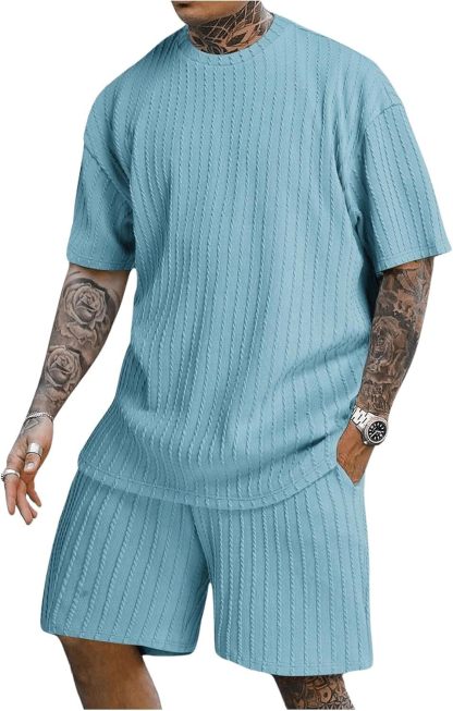 💝Last day promotion! Men's two-piece textured suit